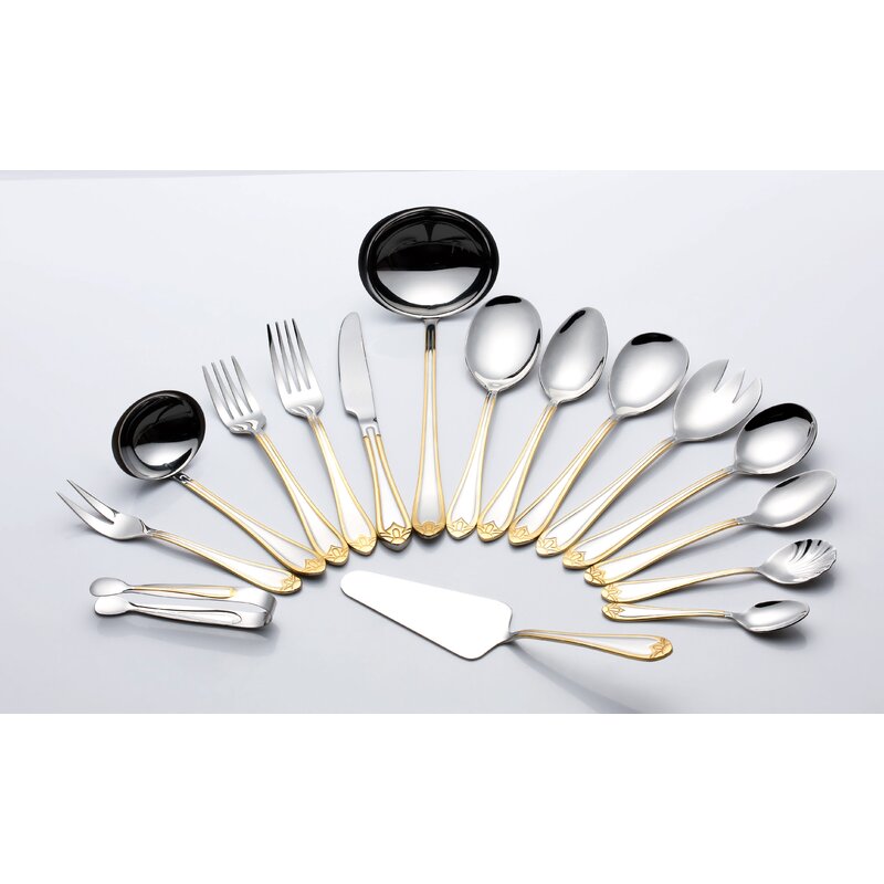 Lorren Home Trends by sale Lorenzo Professional Flatware 18/10 Stainless Steal